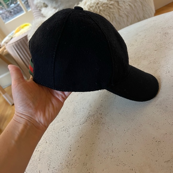 Gucci Black Wool Cap S - Picture 4 of 4